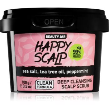 Beauty Jar Happy Scalp exfoliant de curățare pentru un scalp seboreic - imagine 2